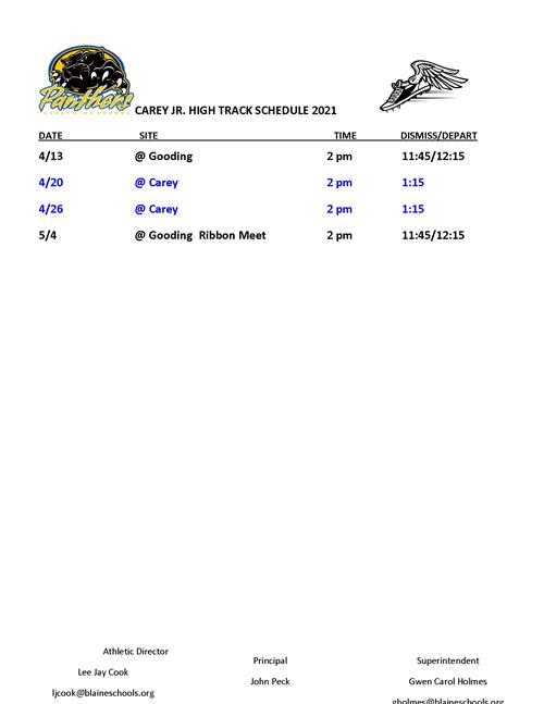 schedule 